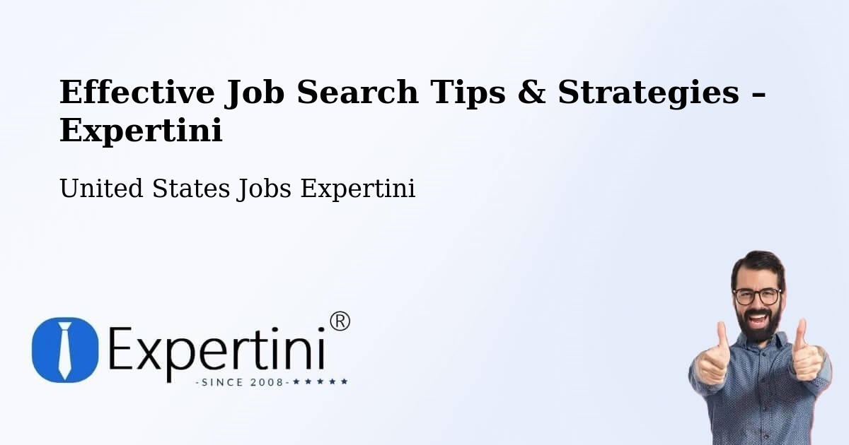 Job Search Tips & Strategies for Job Seekers – Gray - Gray, United States Jobs Expertini